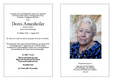 Parte Doris Ameshofer