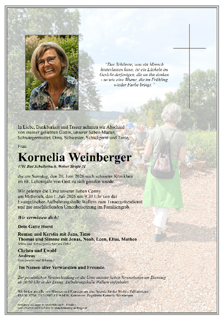 Parte Kornelia Weinberger