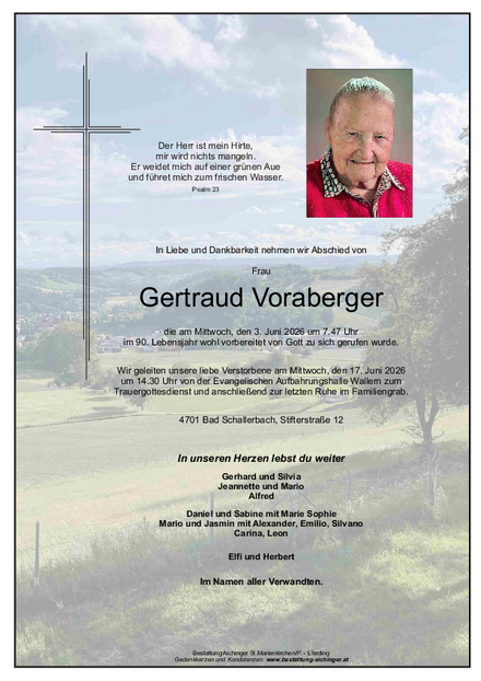 Parte Gertraud Voraberger